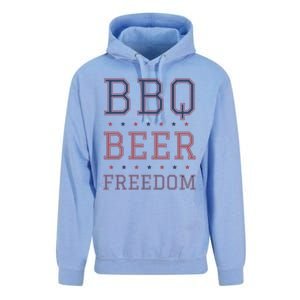 Bbq Beer Freedom Gift Unisex Surf Hoodie