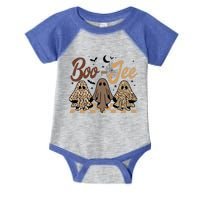 Boujee BooJee Fall Retro Halloween Ghost Spooky Vibes Gift Infant Baby Jersey Bodysuit