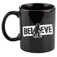 Believe Big Foot Sasquatch Bigfoot 11oz C Handle Ceramic Mug