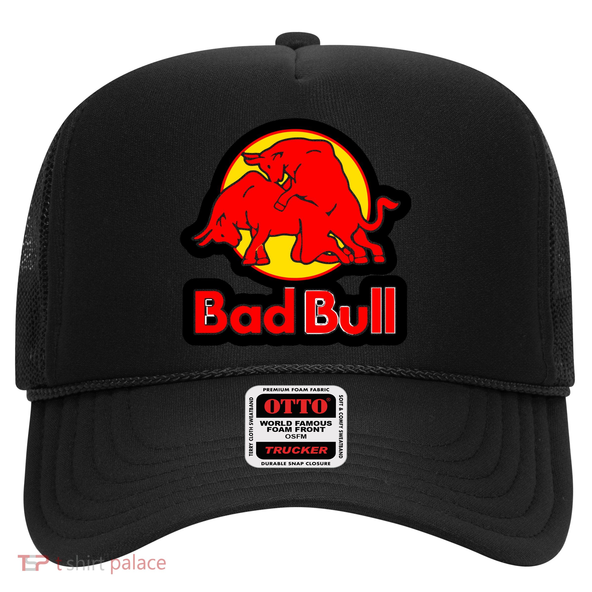Bad Bull Funny Adult Humor Trucker Hat