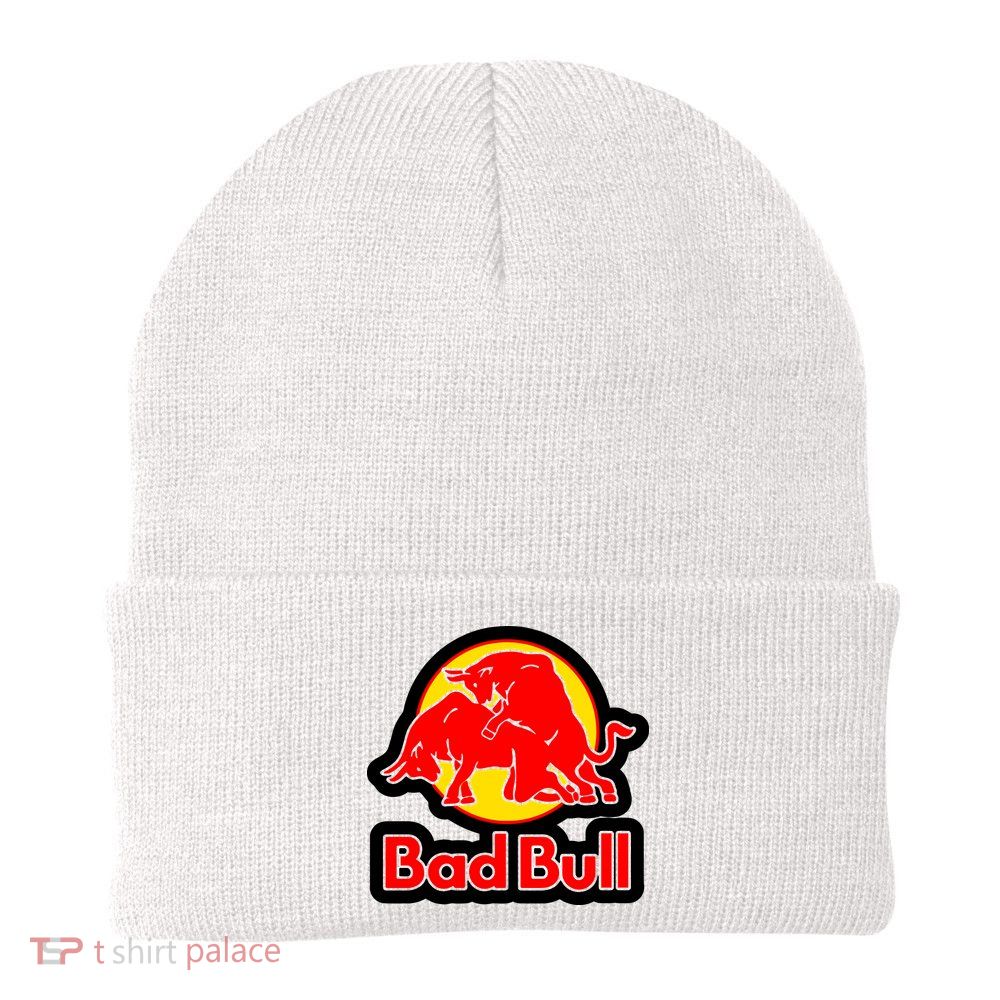 Bad Bull Funny Adult Humor Beanie