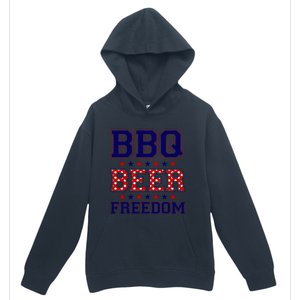 Bbq Beer Freedom Gift Urban Pullover Hoodie