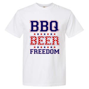 Bbq Beer Freedom Gift Garment-Dyed Heavyweight T-Shirt