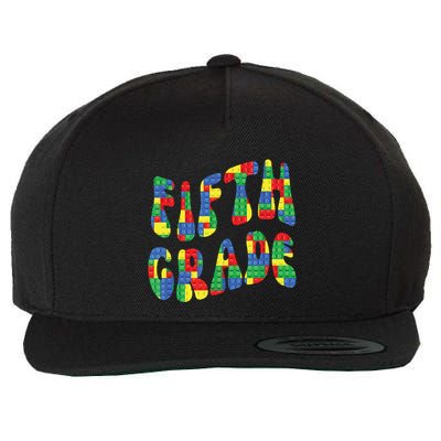 Building Bricks Fifth Grade 5 Boy Teacher Master Builder Wool Snapback Cap