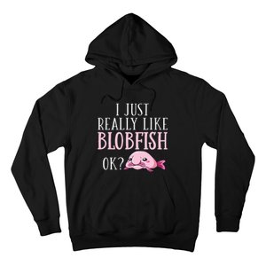 Blobfish Bob Fish Funny Cute Blob Blobby Hoodie