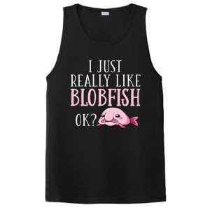 Blobfish Bob Fish Funny Cute Blob Blobby PosiCharge Competitor Tank