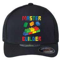 Brick Builder Funny Blocks Building Master Builder Toys Flexfit Unipanel Trucker Cap