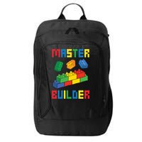 Brick Builder Funny Blocks Building Master Builder Toys City Backpack