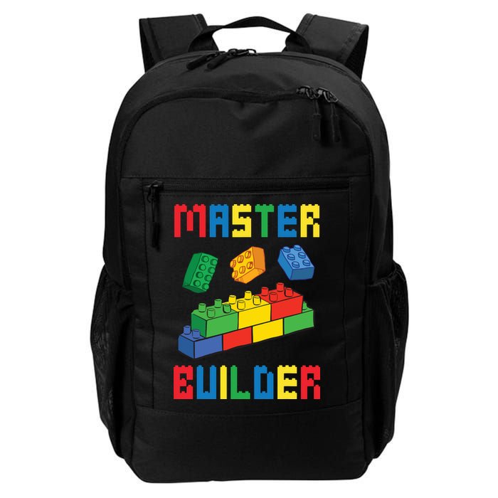 Brick Builder Funny Blocks Building Master Builder Toys Daily Commute Backpack