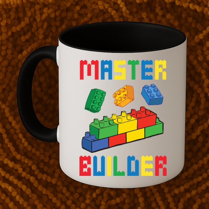 Brick Builder Funny Blocks Building Master Builder Toys Mug
