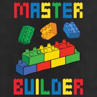 Brick Builder Funny Blocks Building Master Builder Toys Trucker Hat