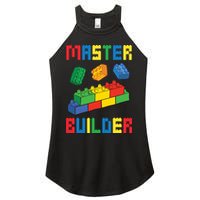 Brick Builder Funny Blocks Building Master Builder Toys Women's Perfect Tri Rocker Tank