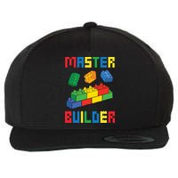 Brick Builder Funny Blocks Building Master Builder Toys Wool Snapback Cap