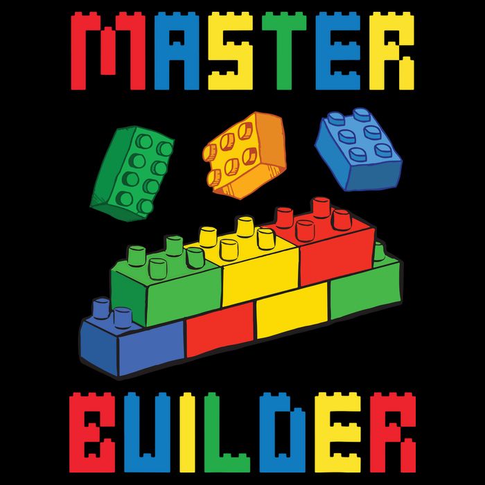 Brick Builder Funny Blocks Building Master Builder Toys Wool Snapback Cap