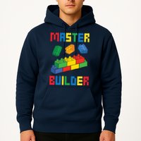 Brick Builder Funny Blocks Building Master Builder Toys Hoodie