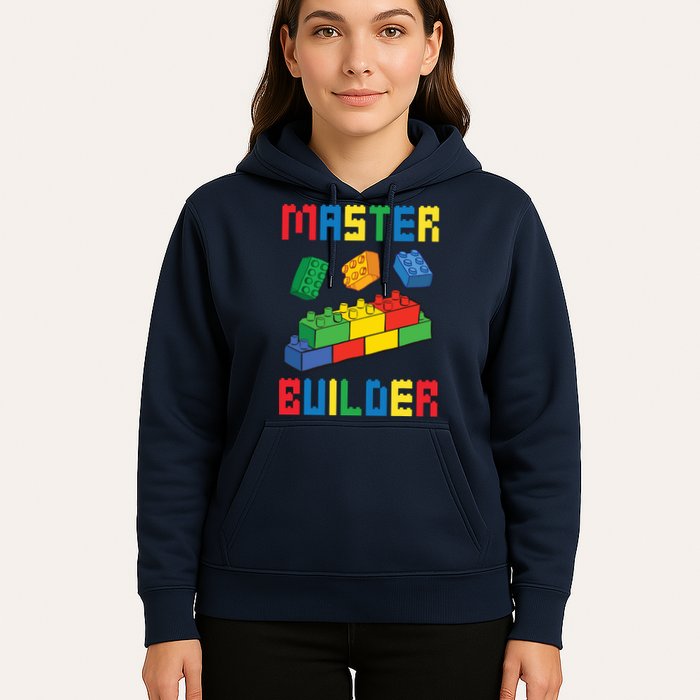 Brick Builder Funny Blocks Building Master Builder Toys Hoodie