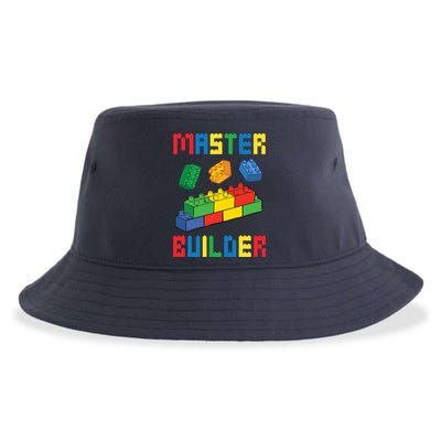Brick Builder Funny Blocks Building Master Builder Toys Sustainable Bucket Hat