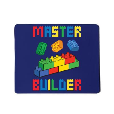 Brick Builder Funny Blocks Building Master Builder Toys Mousepad