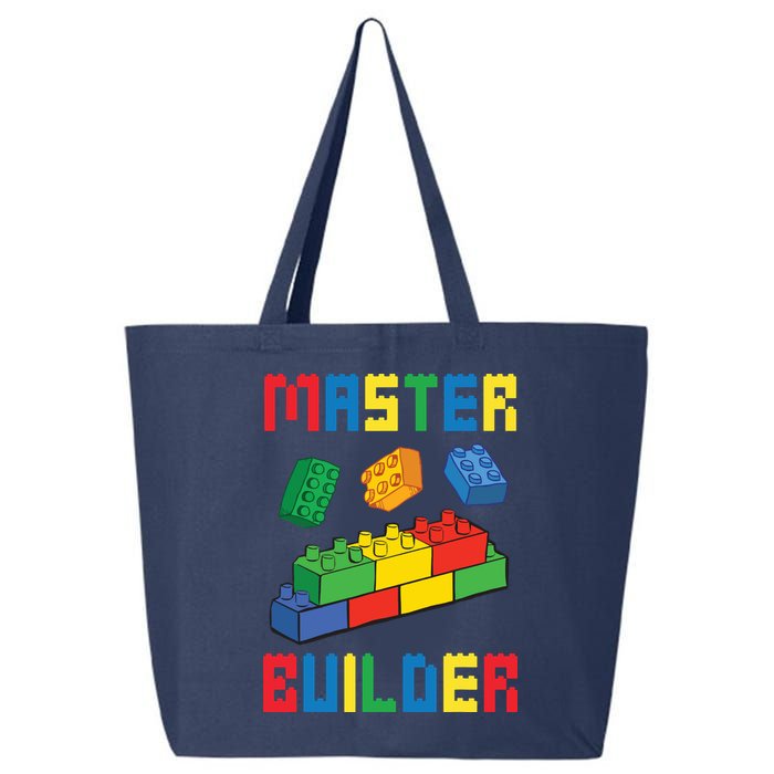 Brick Builder Funny Blocks Building Master Builder Toys 25L Jumbo Tote