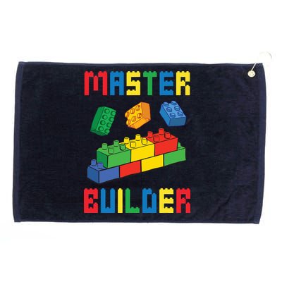 Brick Builder Funny Blocks Building Master Builder Toys Grommeted Golf Towel