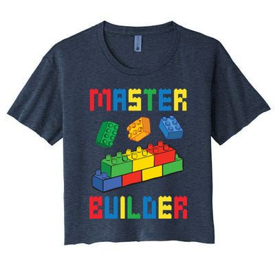 Brick Builder Funny Blocks Building Master Builder Toys Crop Top