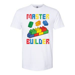 Brick Builder Funny Blocks Building Master Builder Toys Softstyle® CVC T-Shirt