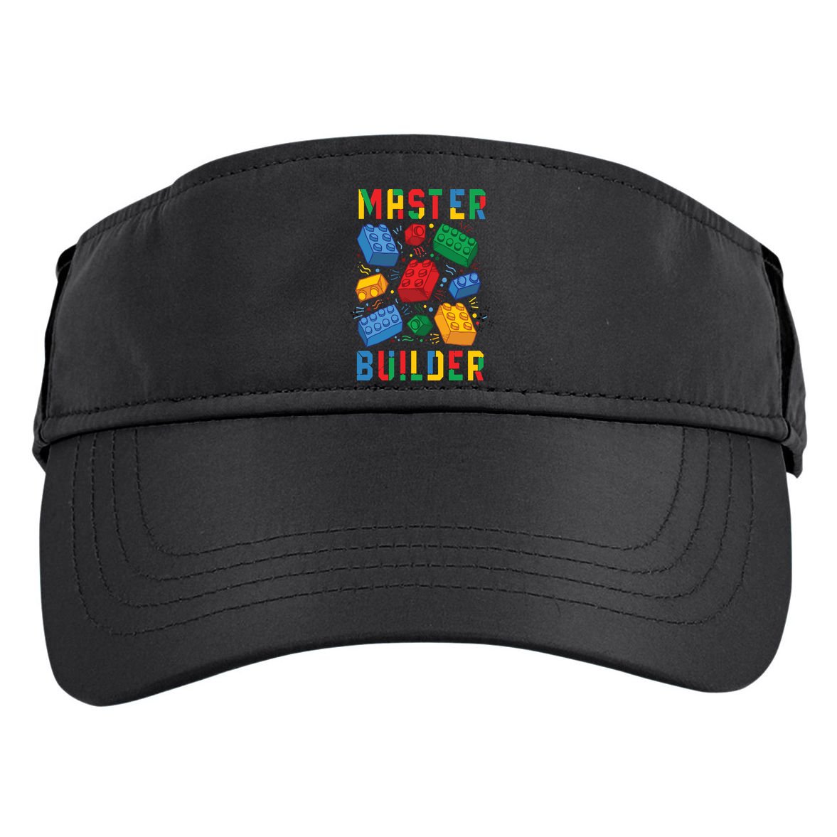 Brick Builder Funny Blocks Master Builder Adult Drive Performance Visor