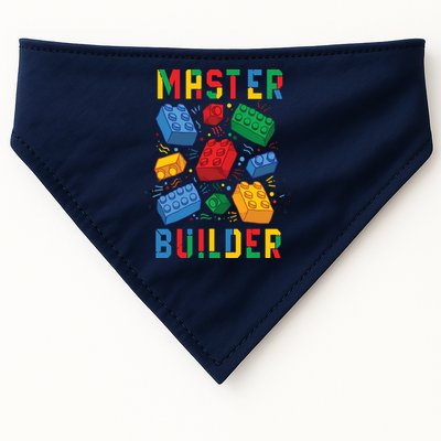 Brick Builder Funny Blocks Master Builder USA-Made Doggie Bandana
