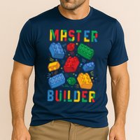 Brick Builder Funny Blocks Master Builder Performance Shirt