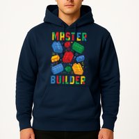 Brick Builder Funny Blocks Master Builder Hoodie