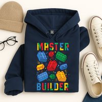 Brick Builder Funny Blocks Master Builder Hoodie