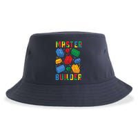 Brick Builder Funny Blocks Master Builder Sustainable Bucket Hat