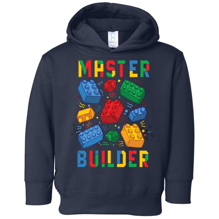 Brick Builder Funny Blocks Master Builder Toddler Hoodie