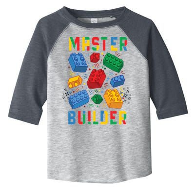Brick Builder Funny Blocks Master Builder Toddler Fine Jersey T-Shirt