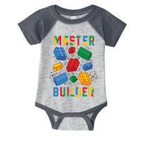 Brick Builder Funny Blocks Master Builder Infant Baby Jersey Bodysuit