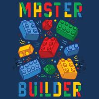 Brick Builder Funny Blocks Master Builder Toddler T-Shirt