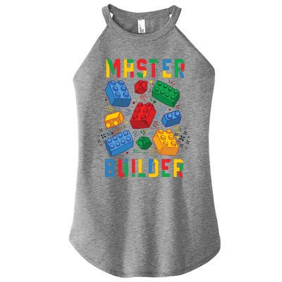 Brick Builder Funny Blocks Master Builder Women’s Perfect Tri Rocker Tank