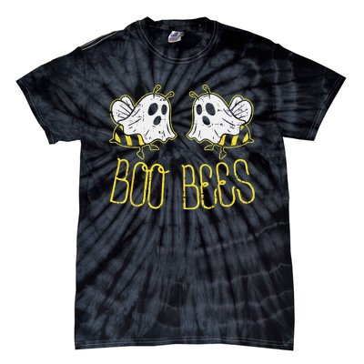 Boo Bees Funny Couples Halloween Costume For Adult Her Tie-Dye T-Shirt