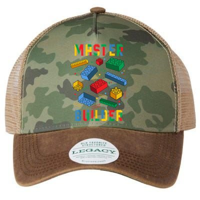 Brick Builder Funny Blocks Building Master Builder Toys Gift Legacy Tie Dye Trucker Hat