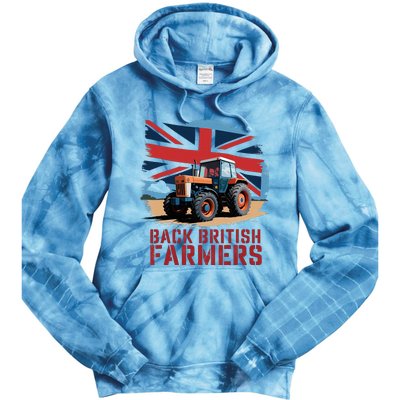 Back British Farmers Uk Farmers Protest Tie Dye Hoodie