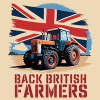 Back British Farmers Uk Farmers Protest Drawstring Bag