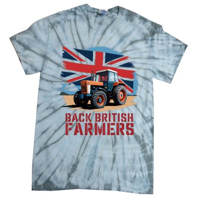 Back British Farmers Uk Farmers Protest Tie-Dye T-Shirt