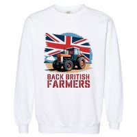 Back British Farmers Uk Farmers Protest Garment-Dyed Sweatshirt