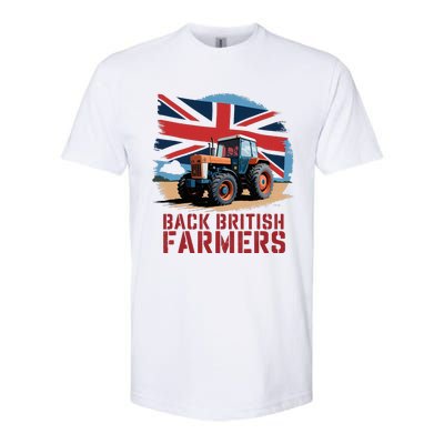 Back British Farmers Uk Farmers Protest Softstyle CVC T-Shirt