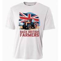 Back British Farmers Uk Farmers Protest Cooling Performance Crew T-Shirt