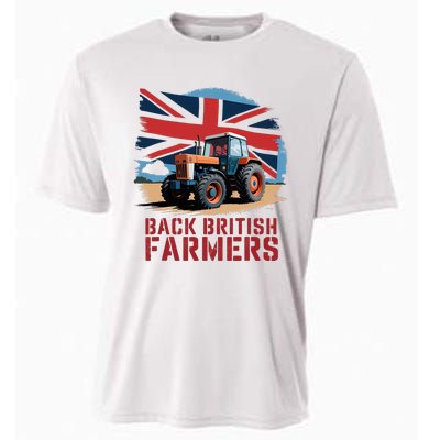 Back British Farmers Uk Farmers Protest Cooling Performance Crew T-Shirt