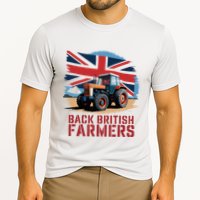 Back British Farmers Uk Farmers Protest Cooling Performance Crew T-Shirt