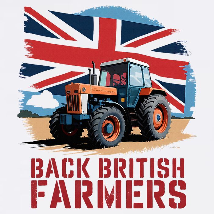 Back British Farmers Uk Farmers Protest Cooling Performance Crew T-Shirt