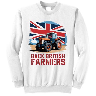 Back British Farmers Uk Farmers Protest Sweatshirt