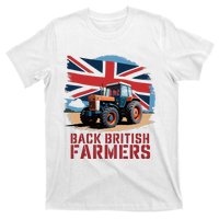 Back British Farmers Uk Farmers Protest T-Shirt